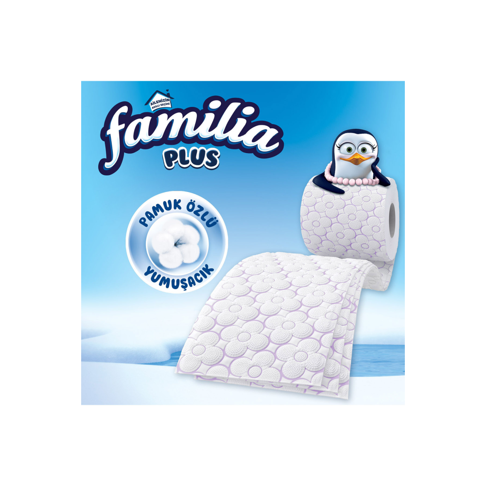 Plus Parfümlü Tuvalet Kağıdı 32'li (SİHİRLİ ÇİÇEKLER KOKULU)