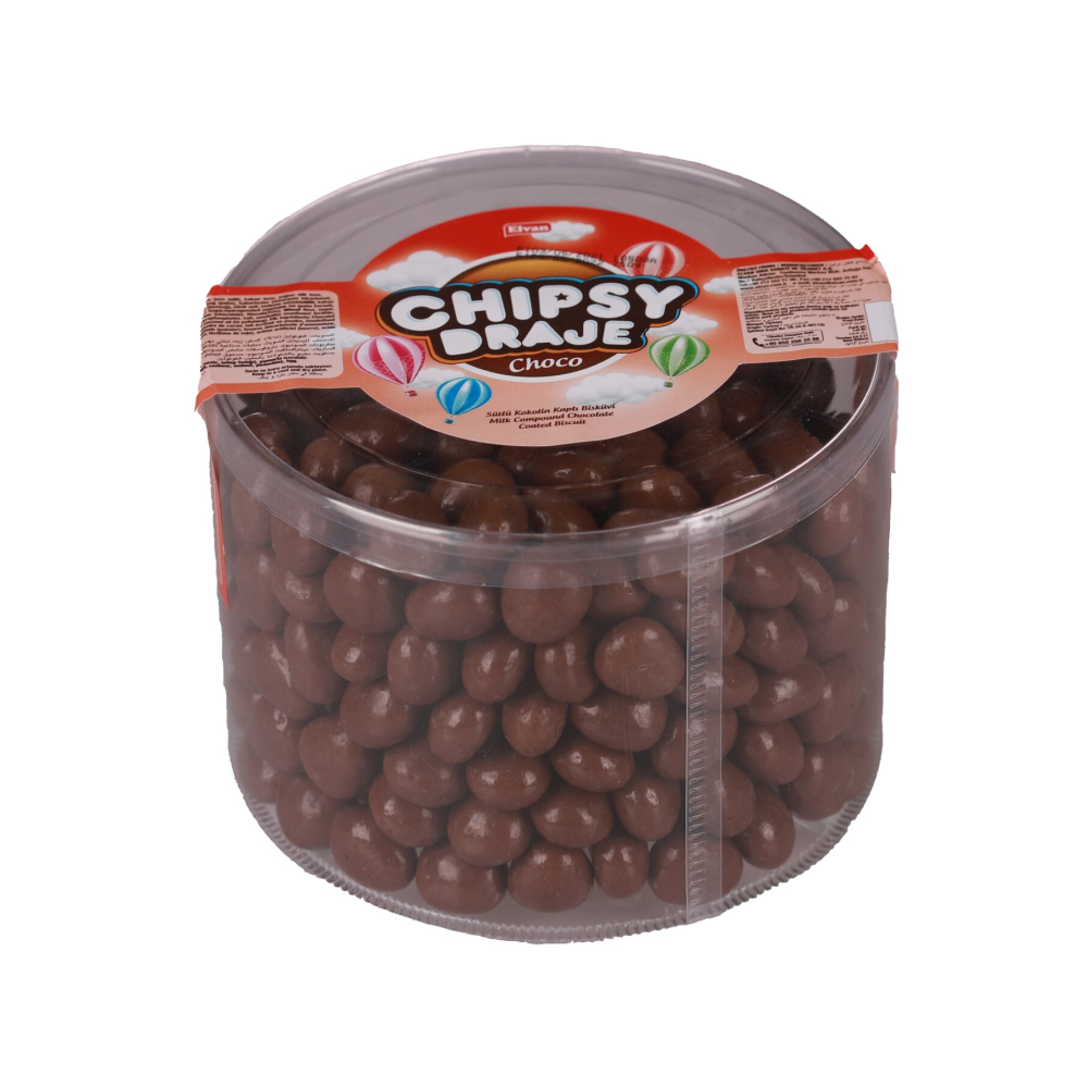 Bonbon Chipsy Bisküvili Draje 750gr. ( 1 Poşet )