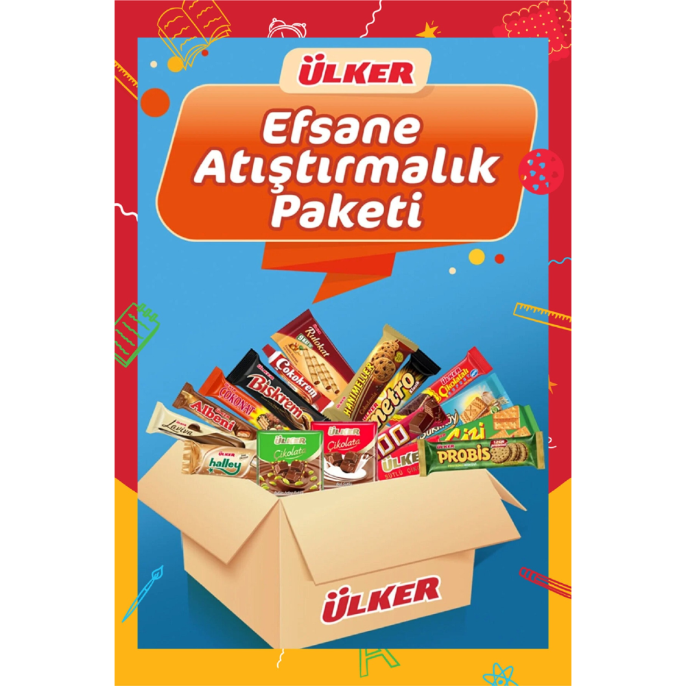 Efsane Atıştırmalık Paketi