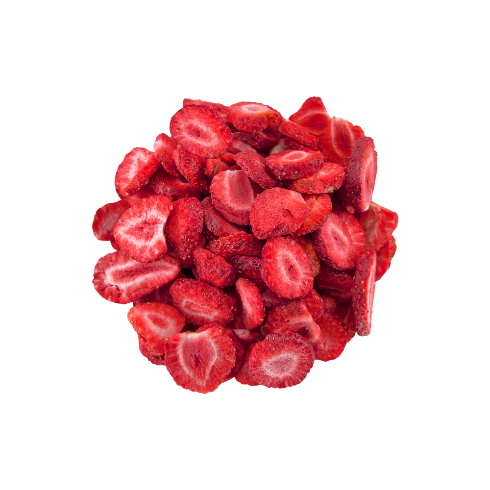 Çilek Kuru Meyve Cipsi - Dondurularak Kurutulmuş Freeze Dried Çıtır Çilek