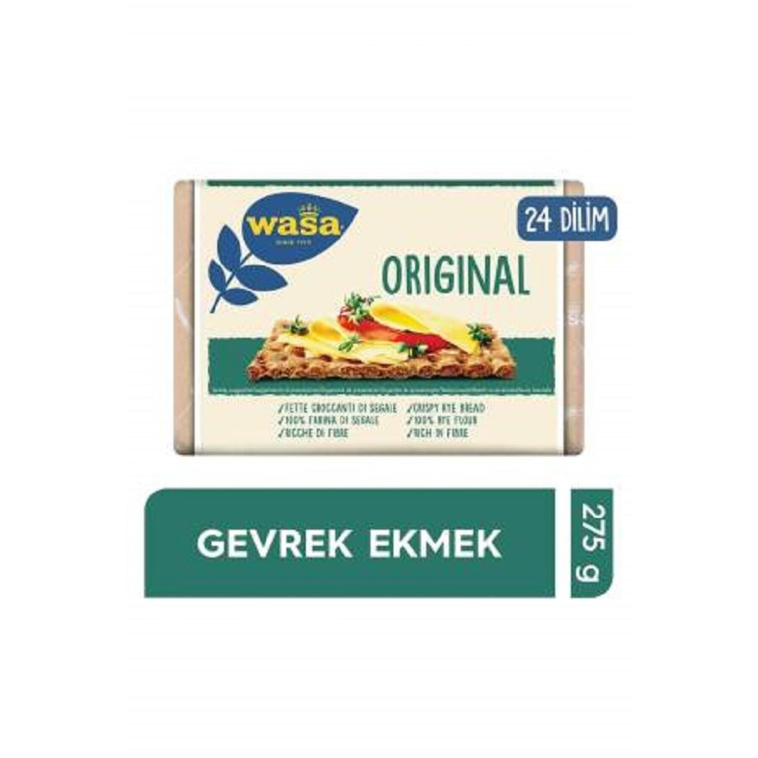 Sade Gevrek Ekmek (Crispbread Original) 275 gr