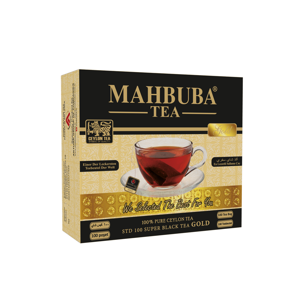 Tea Std 100 Ithal Seylan Sri Lanka Ceylon Kaçak Sallama Süzen Bardak Poşet Siyah Yaprak Çayı 100x2gr