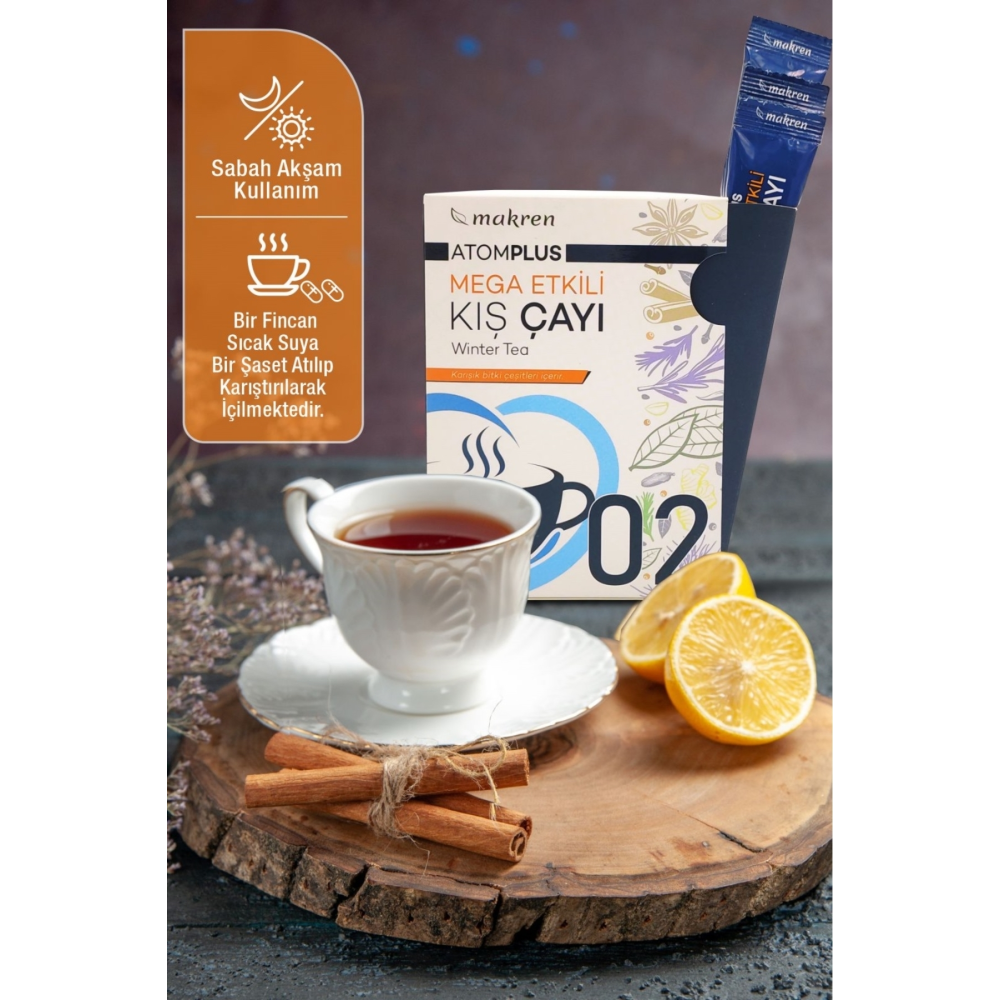 Kış Çayı - Atom Kış Çayı 20 Adet Şase - Atom Çayı