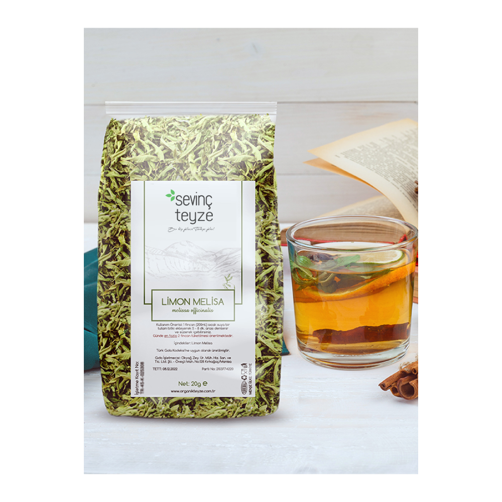 Sevinç Teyze Limon Melisa,oğul Otu,nane Balsamı,acem Otu,limon Otu,melissa Officinalis 20g.