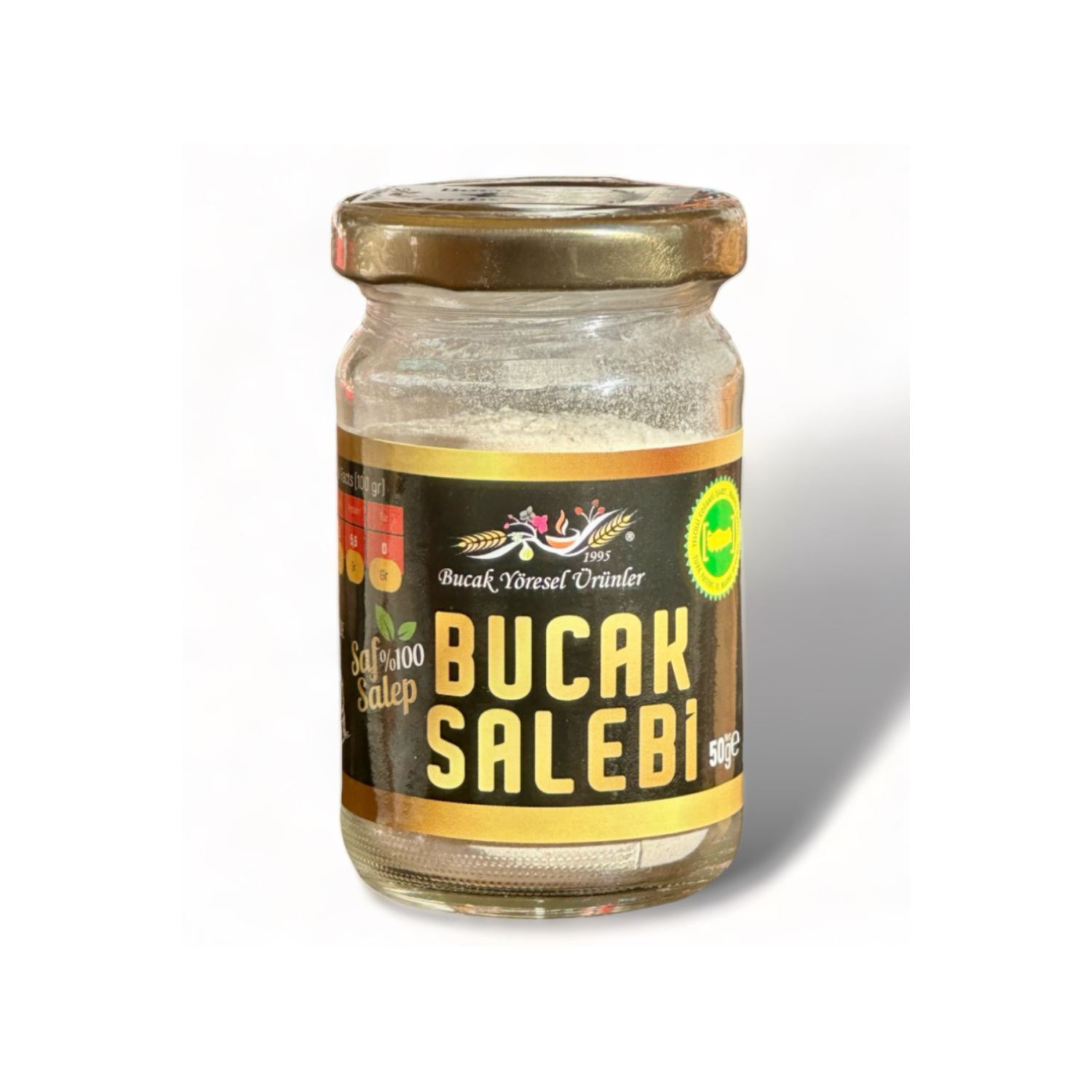 Bucak Salebi 50 G / %100 Doğal Salep, Saf Bucak Sahlebi Sıcak Salep/dondurma Salebi