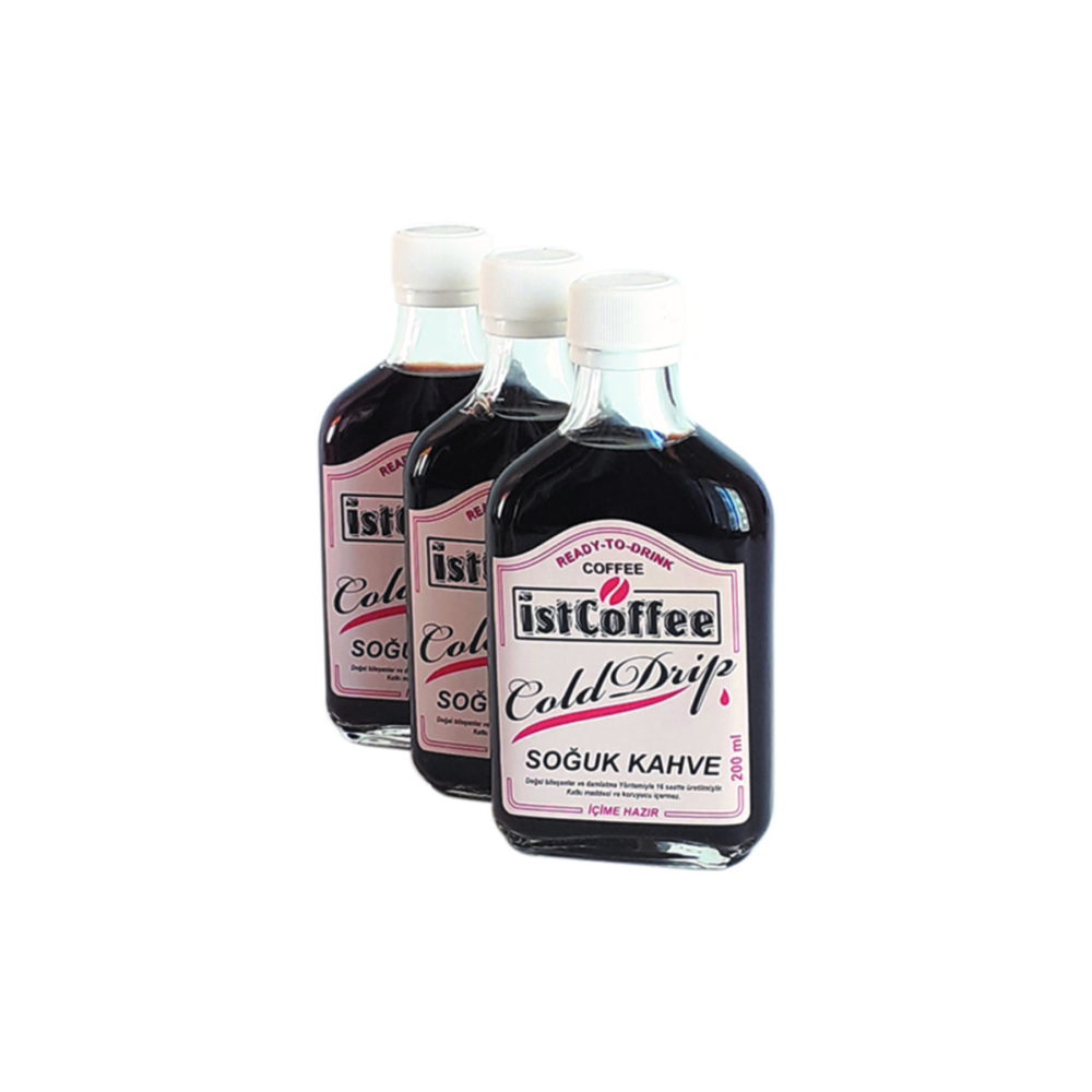 3 Adet, 200 Cc Cold Drip / Cold Brew