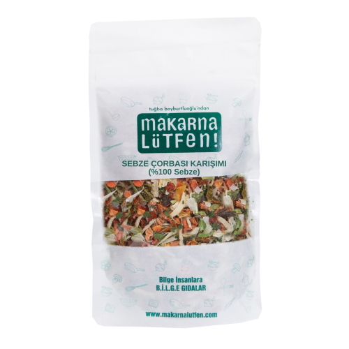 Atom Çorbası %100 Sebze-Unsuz-Katkısız 50 gr