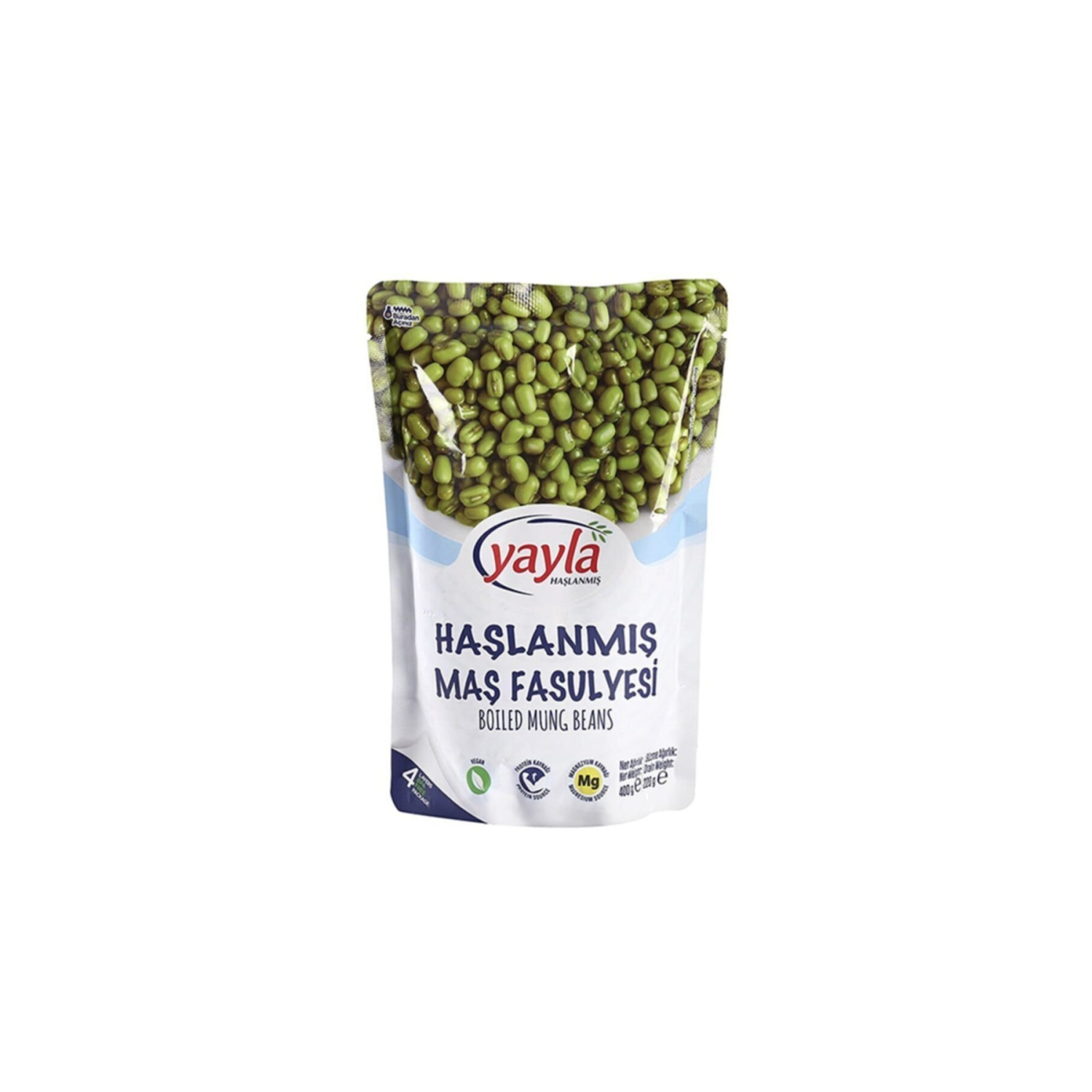 Haşlanmış Maş Fasulyesi 400 gr