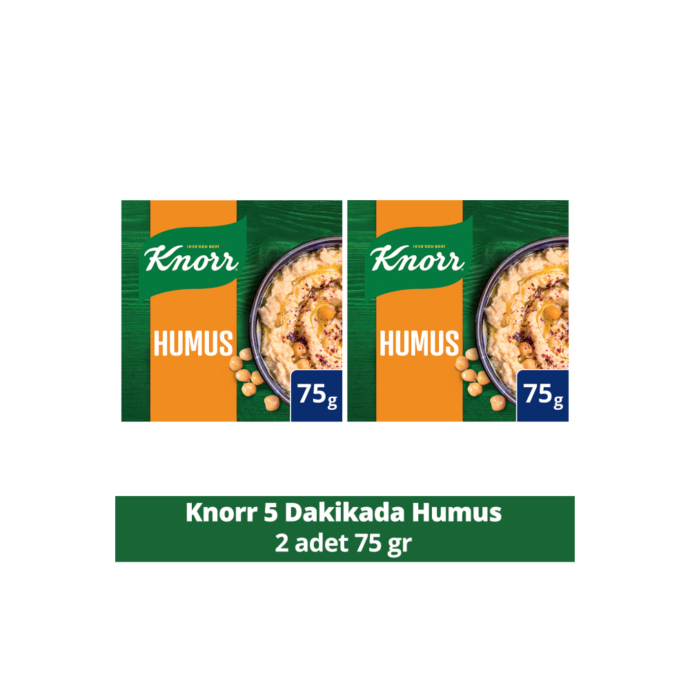 5 Dakikada Humus 75 gr X2 Adet