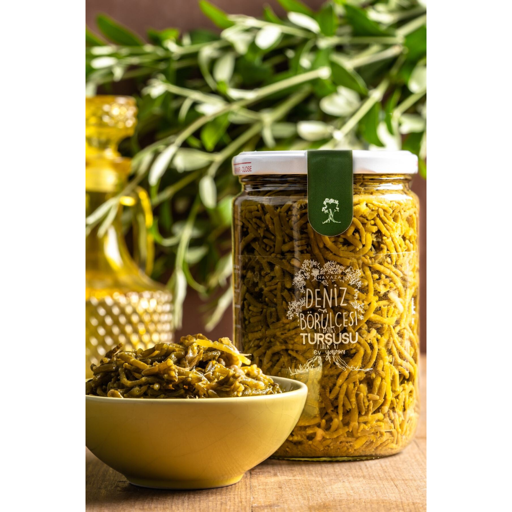 Deniz Börülcesi Turşusu-720 Gr. (ev Yapımı)