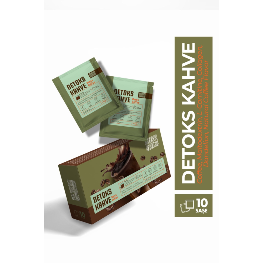 Detox Kahve (Hindiba, L-Carnitin, Collagen içeren Detoks Etkili Kahve)