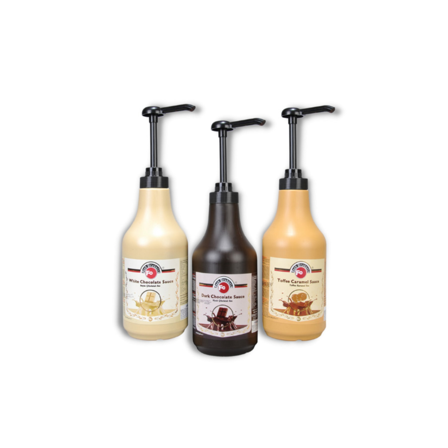 3'lü Profesyonel Barsos Avantaj Paketi (beyaz Çikolata-siyah Çikolata -toffe Karamel (3x2,5kg)