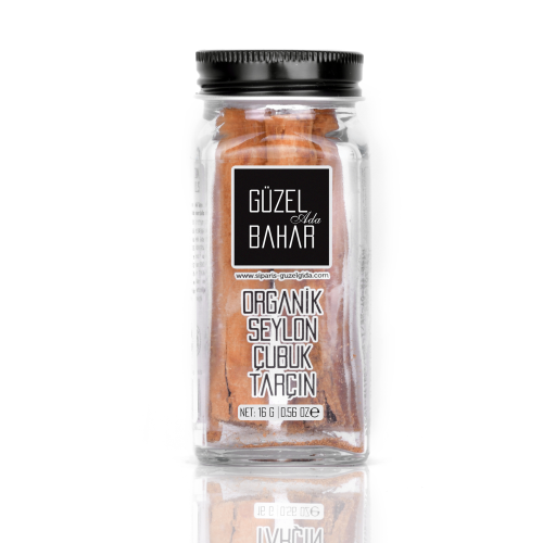 Organik Seylon Çubuk Tarçın 16gr