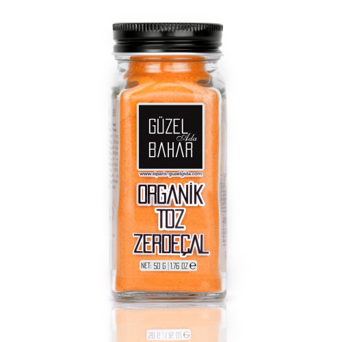 Organik Toz Zerdeçal 50gr