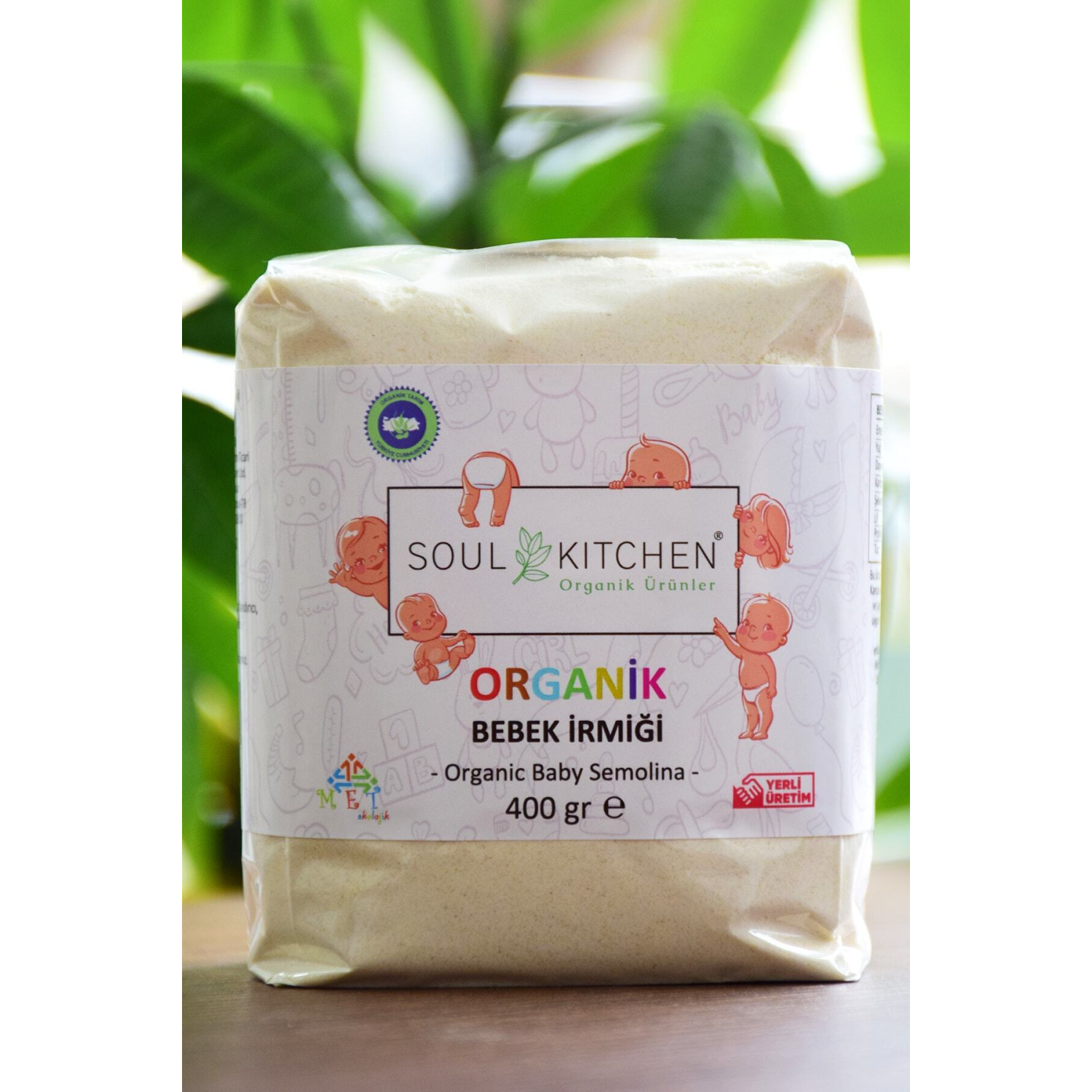 Organik Bebek Irmiği 400gr