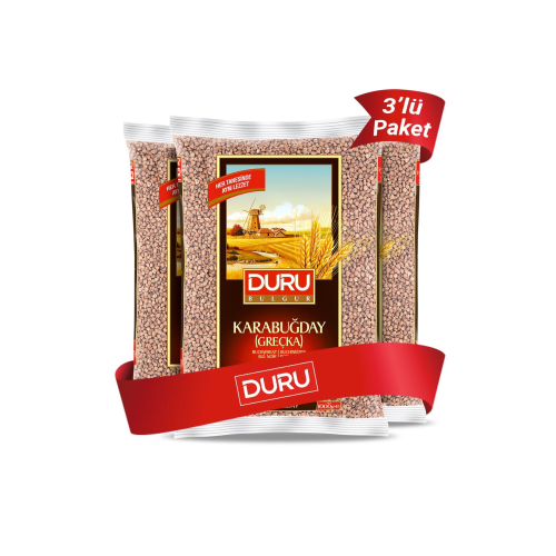 3'lü Karabuğday ( Greçka) Paketi X3 Adet 1 Kg