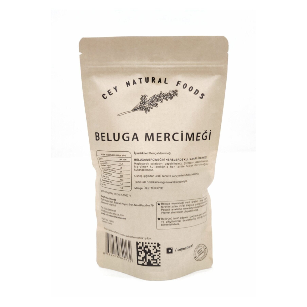 Beluga Mercimeği 500 gr