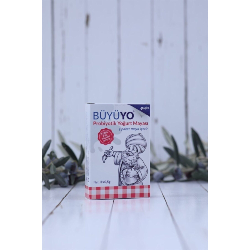 Büyüyo - Doğal Probiyotik Yoğurt Mayası 3 X 0.5 Gr