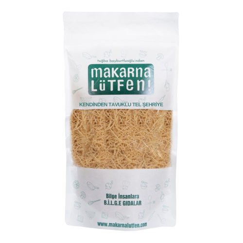 Kendinden Tavuklu Tel Şehriye (%10 ORGANİK TAVUKLU - 250 G)