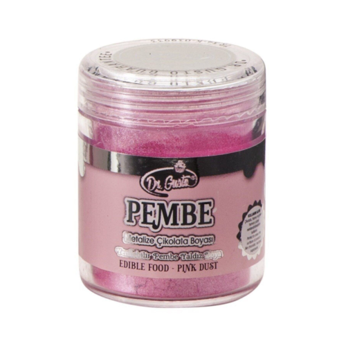 Yenilebilir Yaldızlı Sim Boya Pembe 10 Gr