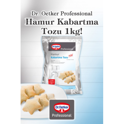 Hamur Kabartma Tozu Poşet 1 Kg