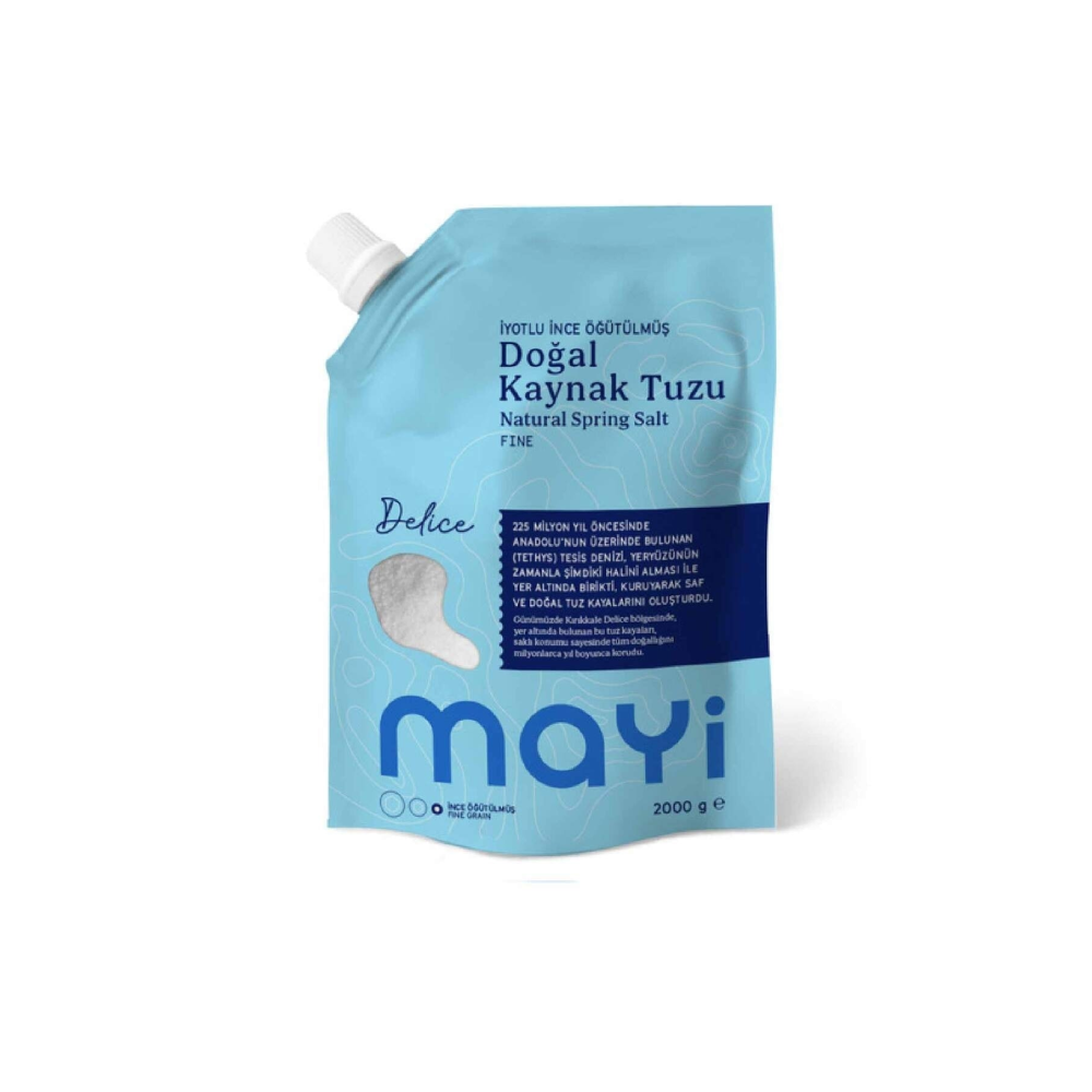 Mayi Doğal Tuz (İyotlu İnce) 2 Kg