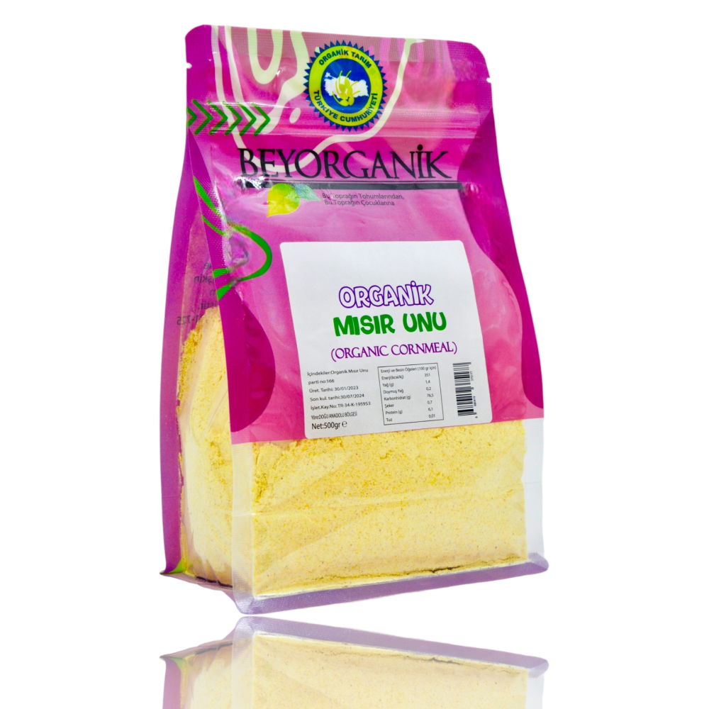 Organik Mısır Unu 500gr