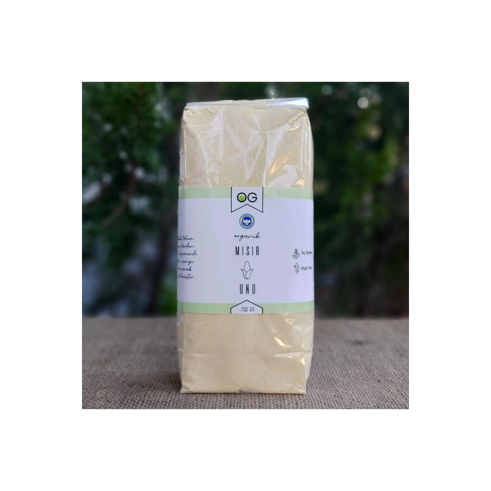 Organik Mısır Unu 700 Gr