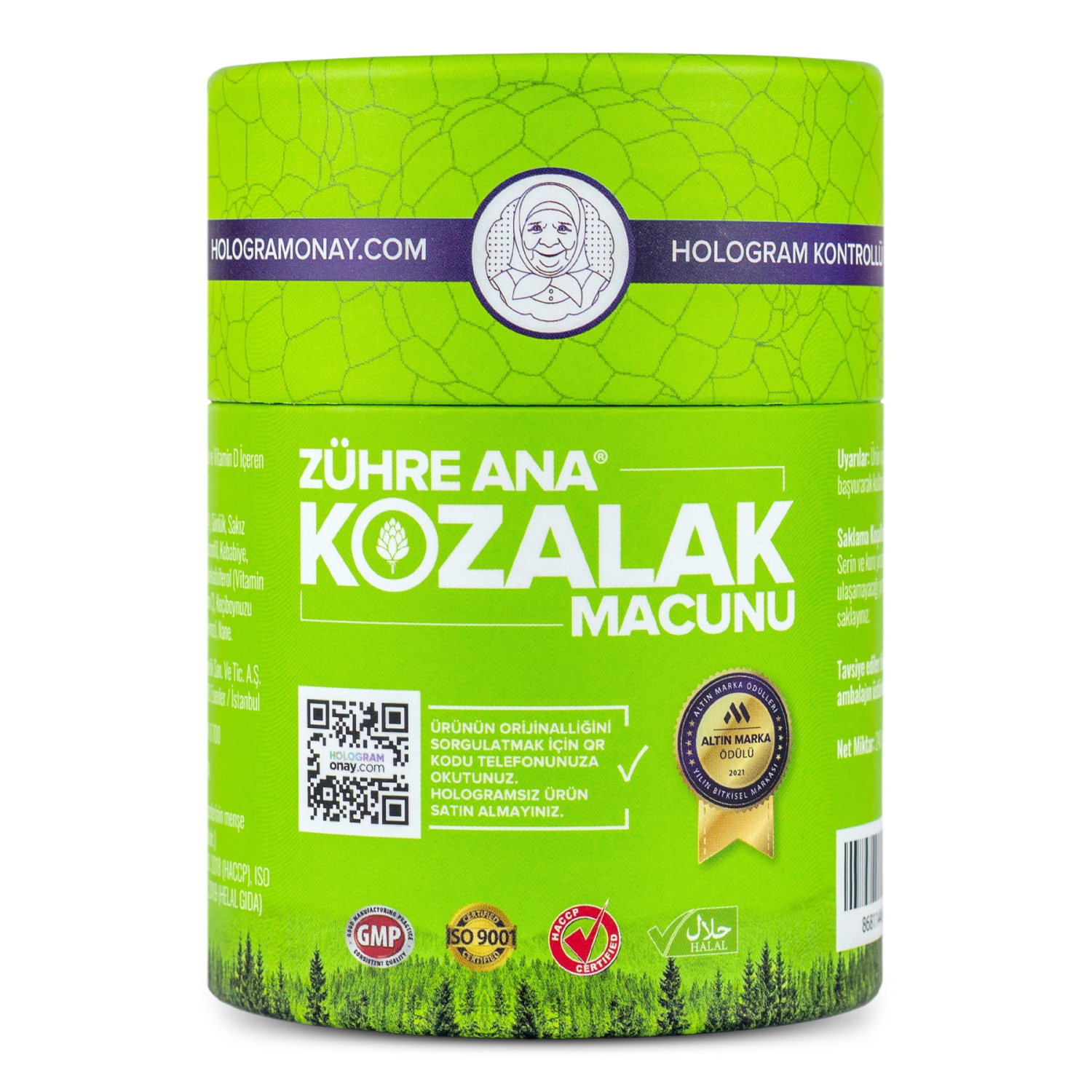 Kozalak Macunu - Çam Kozalağı Macunu Hologramlı Ürün