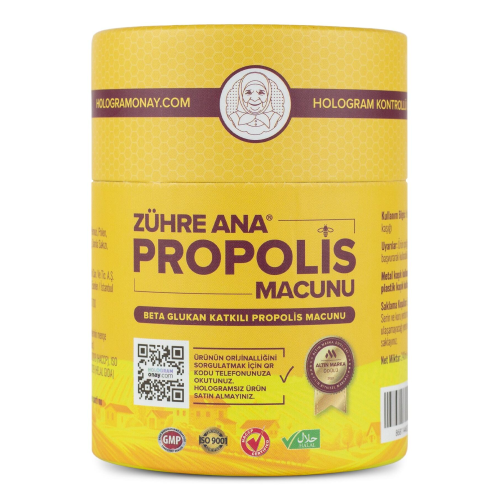 Propolis Macunu - Beta Glukan Ve Ginseng Katkılı Hologramlı Ürün