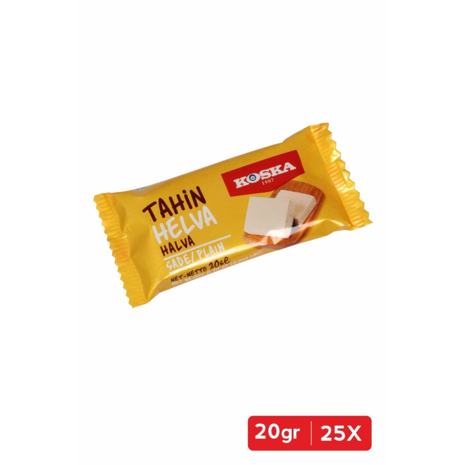 Mini Sade Helva 20gr (25 Adet)