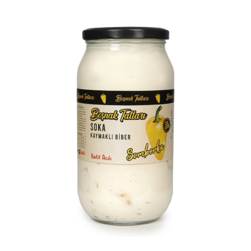 Soka Kaymaklı Boşnak Somborka Biberi Turşusu