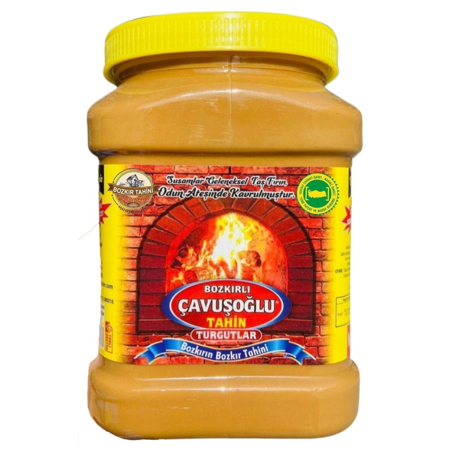 Odun Ateşinde Karafırın Tahin Bozkır Tahini Kepeksiz 930g