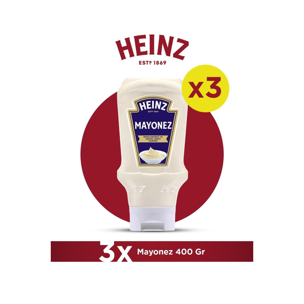 Mayonez 400 Gr - 3'lü Paket