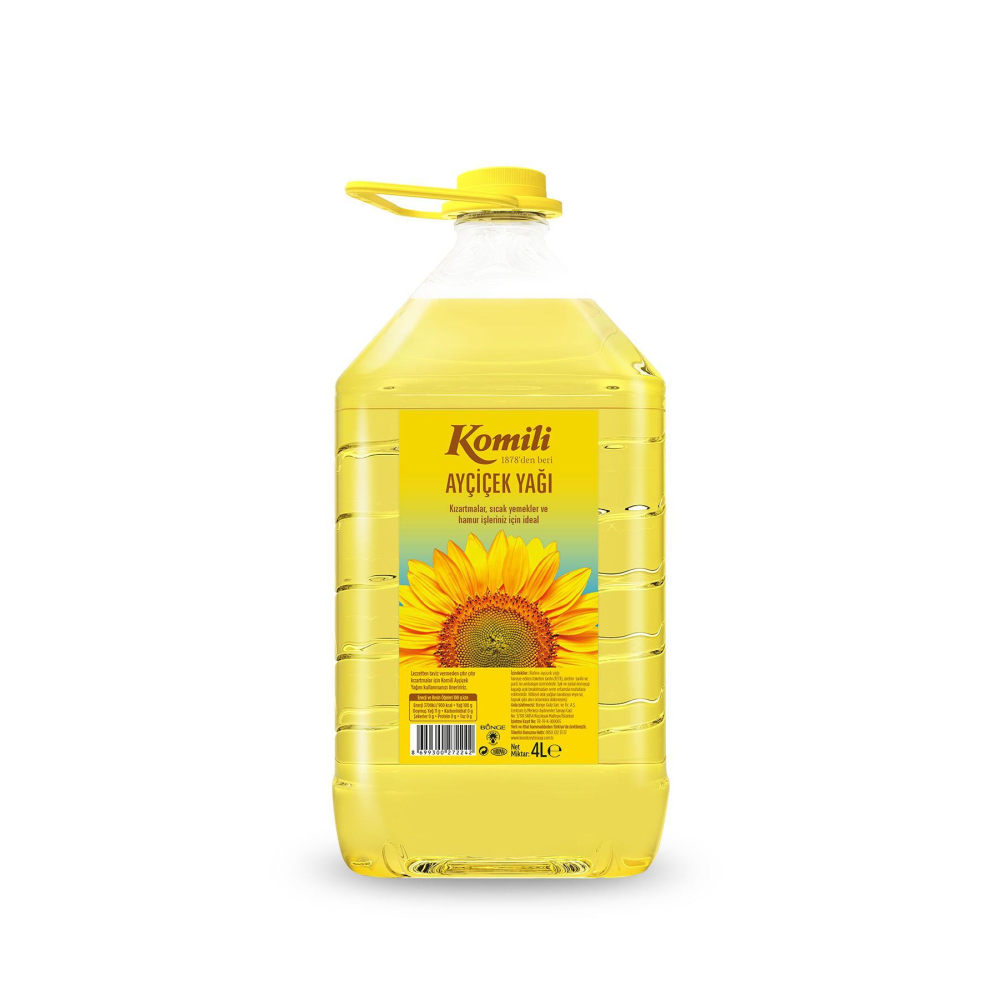 Ayçiçek Yağı 4 Lt Pet