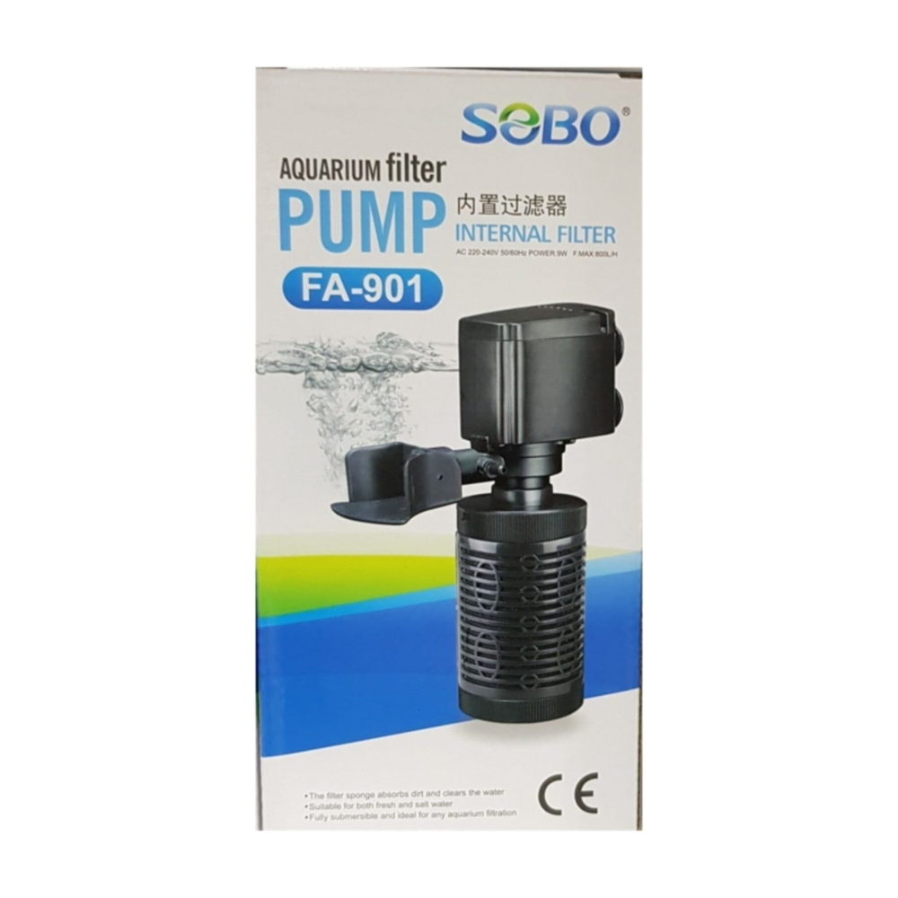 Akvaryum Iç Filtre Fa-901 9w 800 Lt/saat