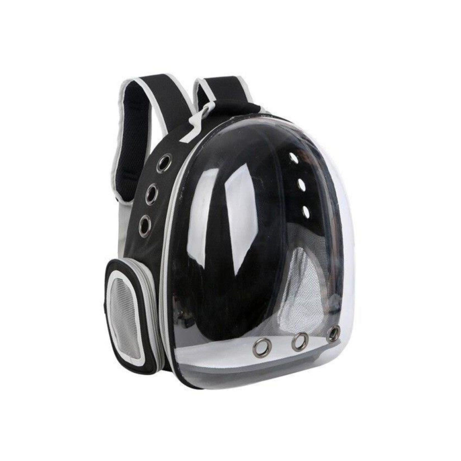 Kedi Taşıma Çantası Siyah El Ve Sırt Çantası 9hava Kanalı Kedi Taşıma Çantası File