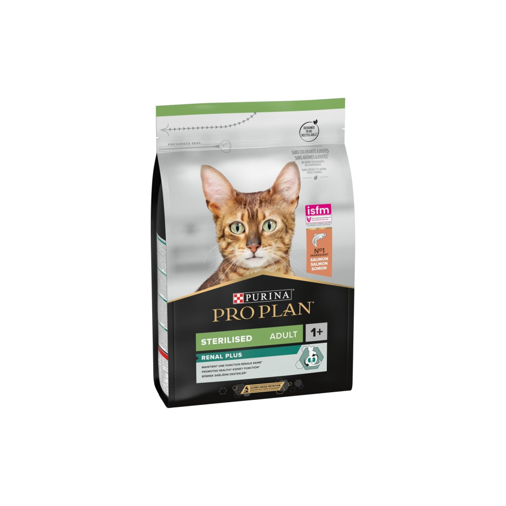 Kısırlaştırılmış Somonlu Kuru Kedi Maması 3 kg