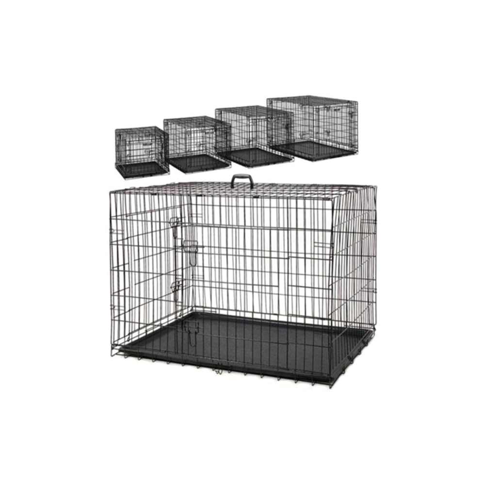 Siyah Telli Tepsili Kafes 120x77x90Cm