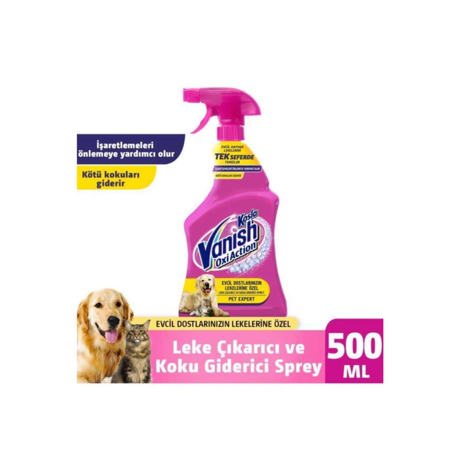 Kosla Pet Leke Çıkarıcı ve Koku Giderici Sprey 500 ml