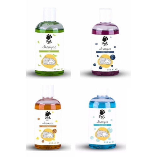Kedi & Köpek Şampuanı Karma Set 250 ml X 4 Adet