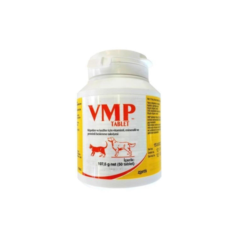 Vmp Kedi Ve Köpek Tüy Dökülme Önleyici Vitamin 50 Tablet