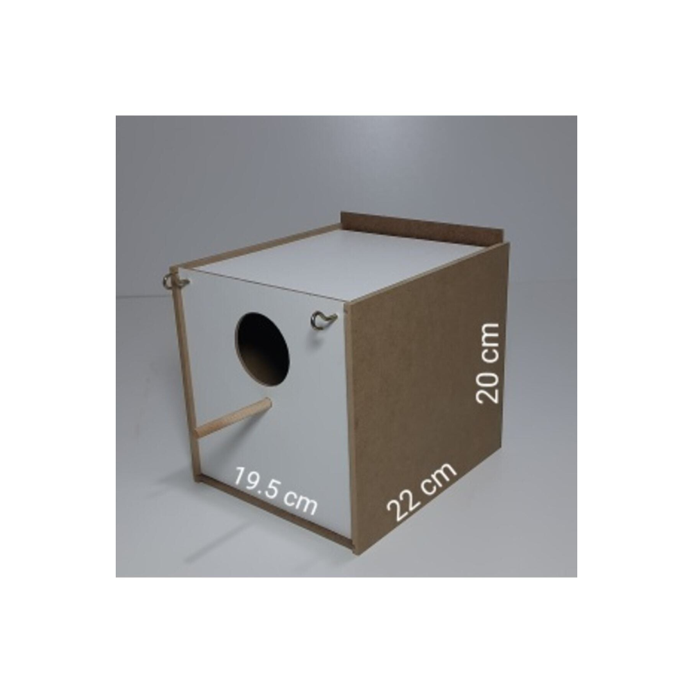 Muhabbet Kuşu Folluklu Yuvalık Talaş Hediye