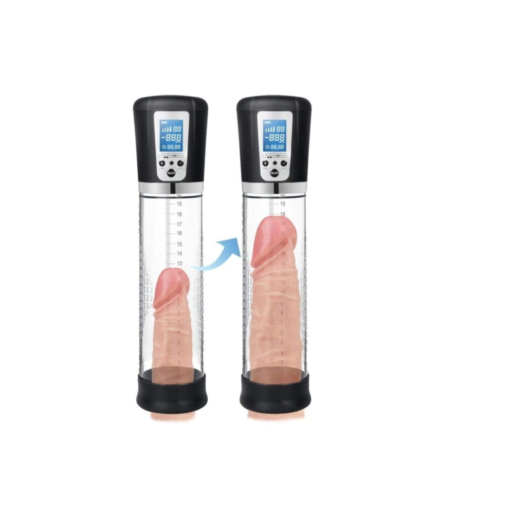 Passion Pump Göstergeli Otomatik Şarjlı Penis Pompası