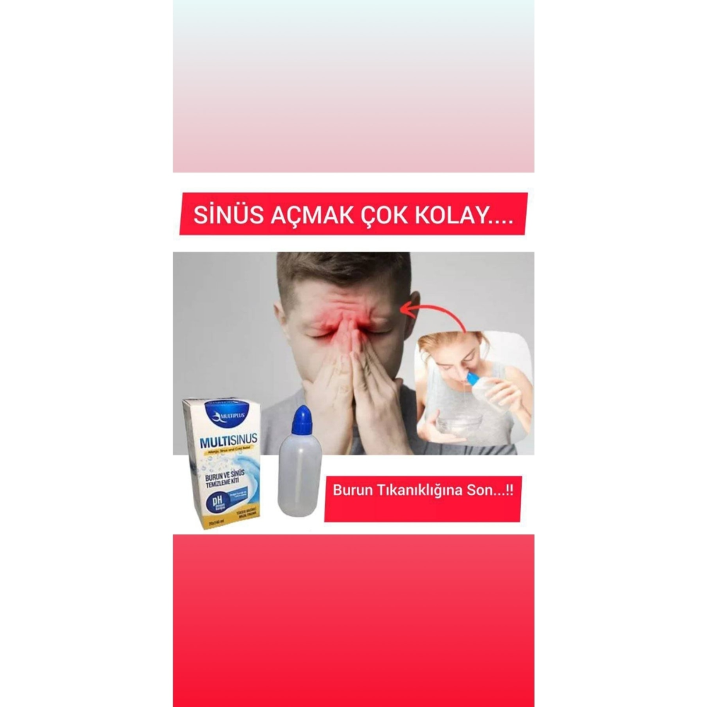 Multıplus Burun Ve Sinüs Temizleme Kiti