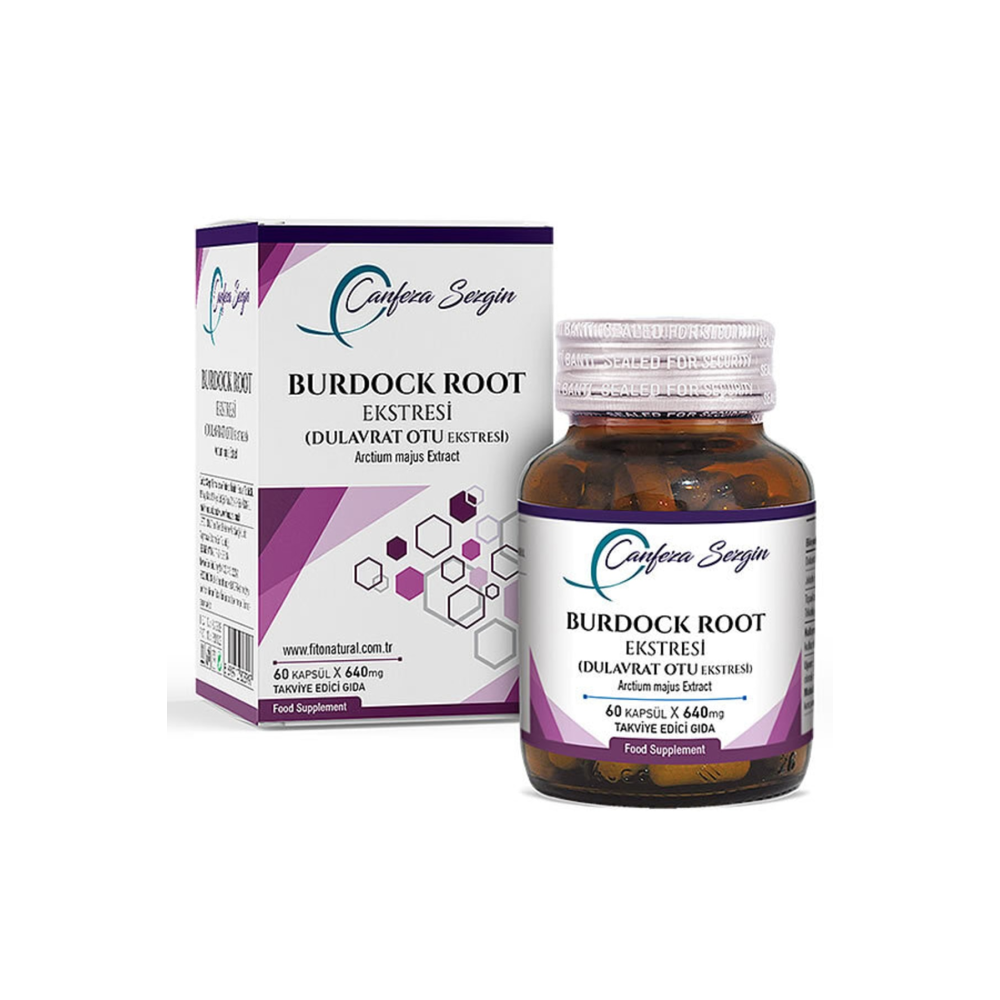 Burdock Root (Dulavrat Otu) Ekstresi 60 Kapsül