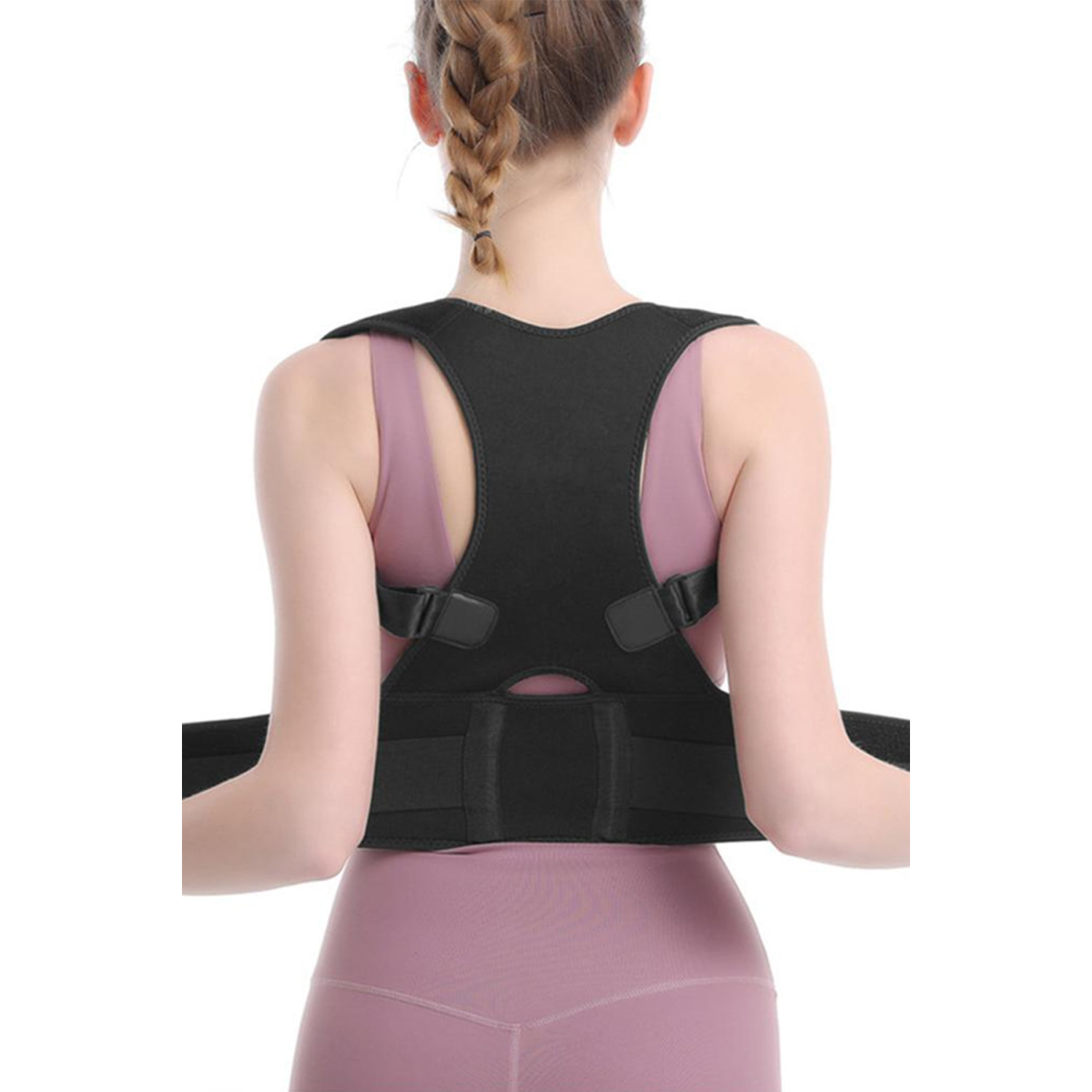 Dik Duruş Korsesi Kadın Erkek Kamburluk Önleyici Korse Sırt Omuz Kambur Dikduruş Durmak Için