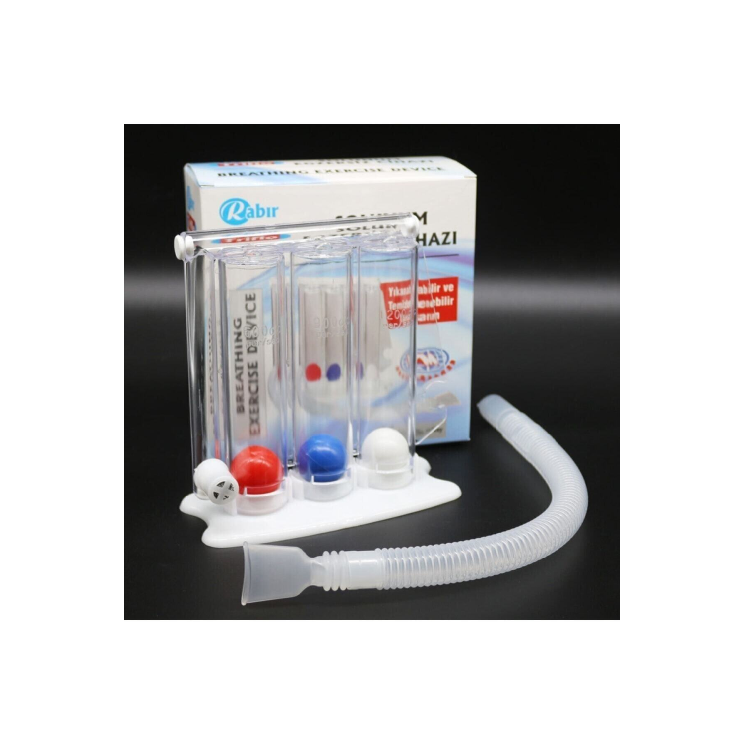 Triflo Solunum Egzersiz Cihazı Nefes Egzersiz Cihazı