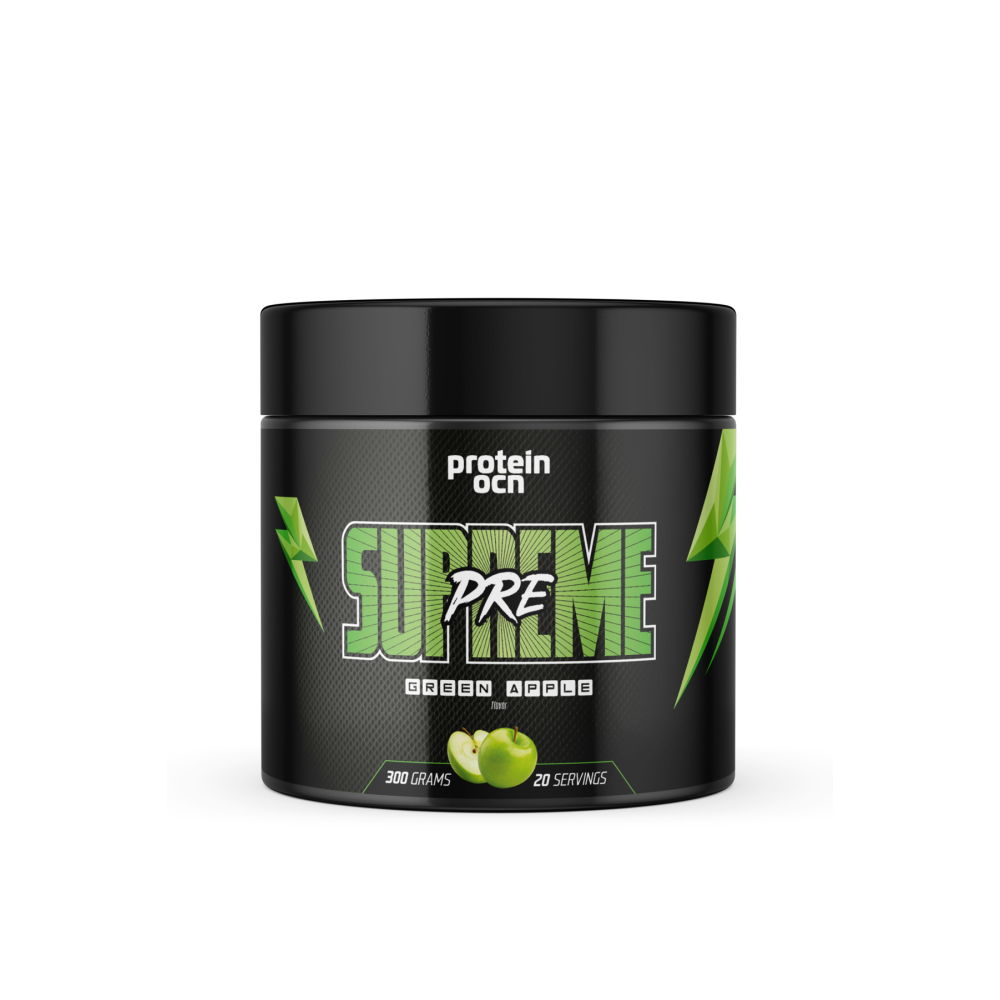 Preworkout Supreme Yeşil Elma - 300g - 20 Servis