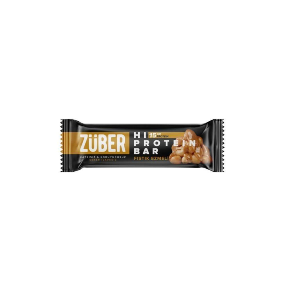 Yüksek Protein Bar Fıstık Ezmeli 45g X 12 Adet